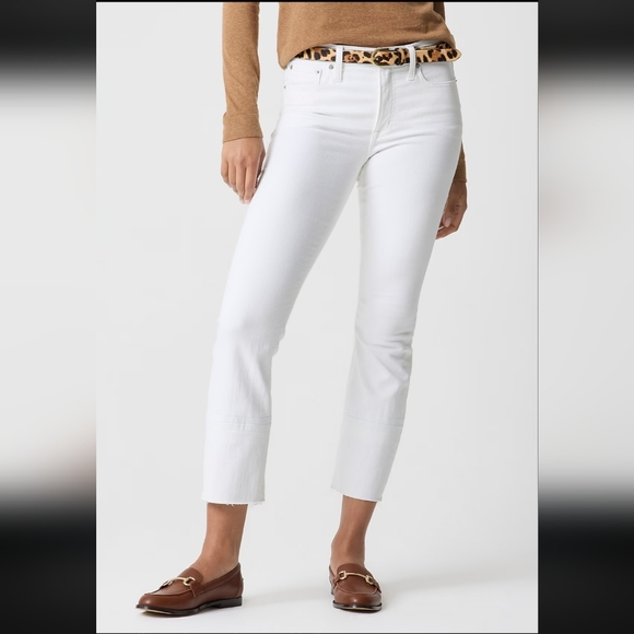 J. Crew Denim - NEW J.CREW Flare Crop Ankle Jeans  Womens Stretch Mid-Rise  Sz 30 (8-10)